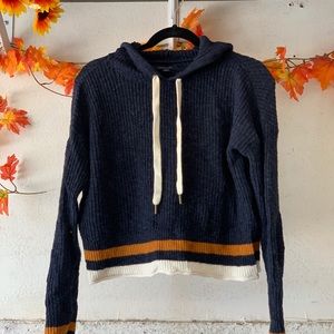 American Eagle hoodie crop sweater